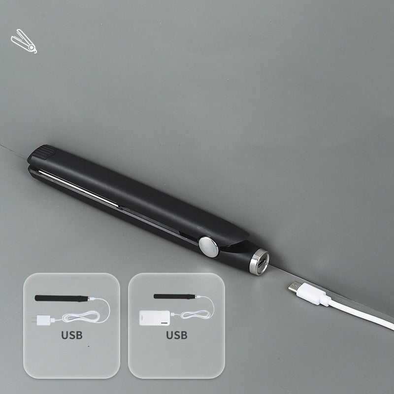 Mini USB Interface Hair Curler and Straightener